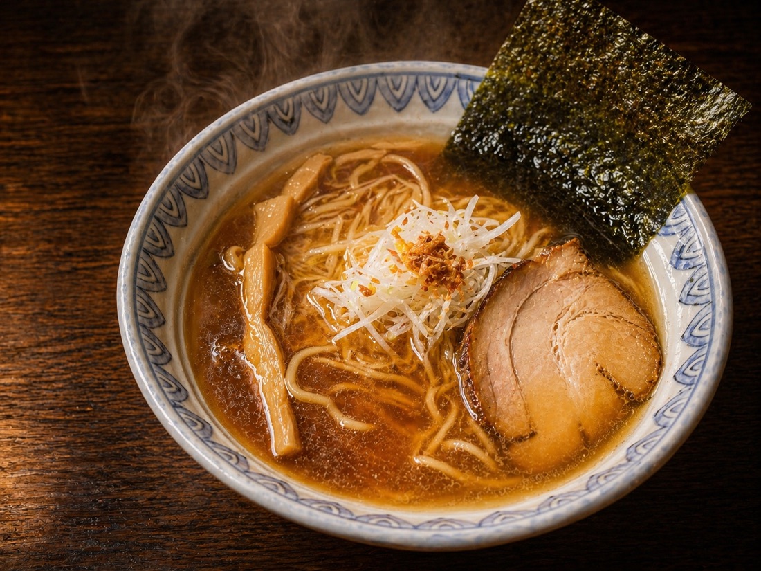 焼きあご中華そばの写真